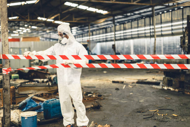 Professional Biohazard technician working in Blairsville, PA